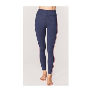 Spiritual Gangster Striped Leggings